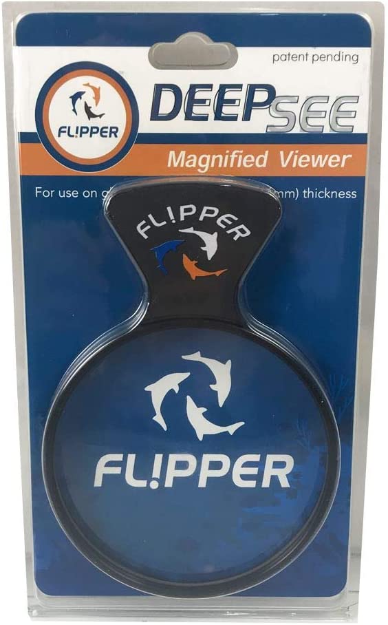 thumbnail interactive-video image 1 of FL!PPER DeepSee Viewer MAX 5 - Magnetic Aquarium Magnifier For Coral & Fish Watching In Reef Tanks 1 of 6